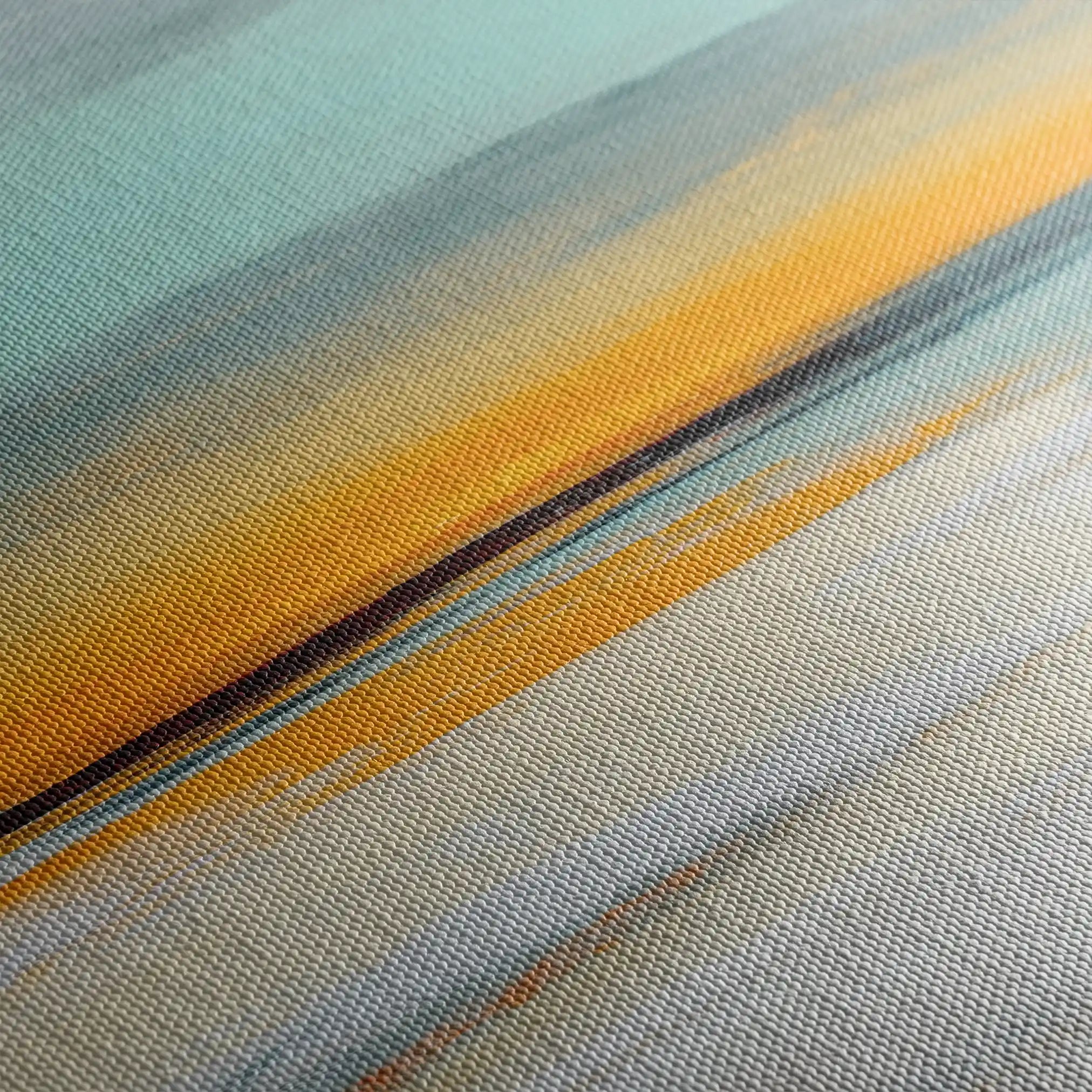 Abstract 770 Canvas Art 60 x 60 cm / Black