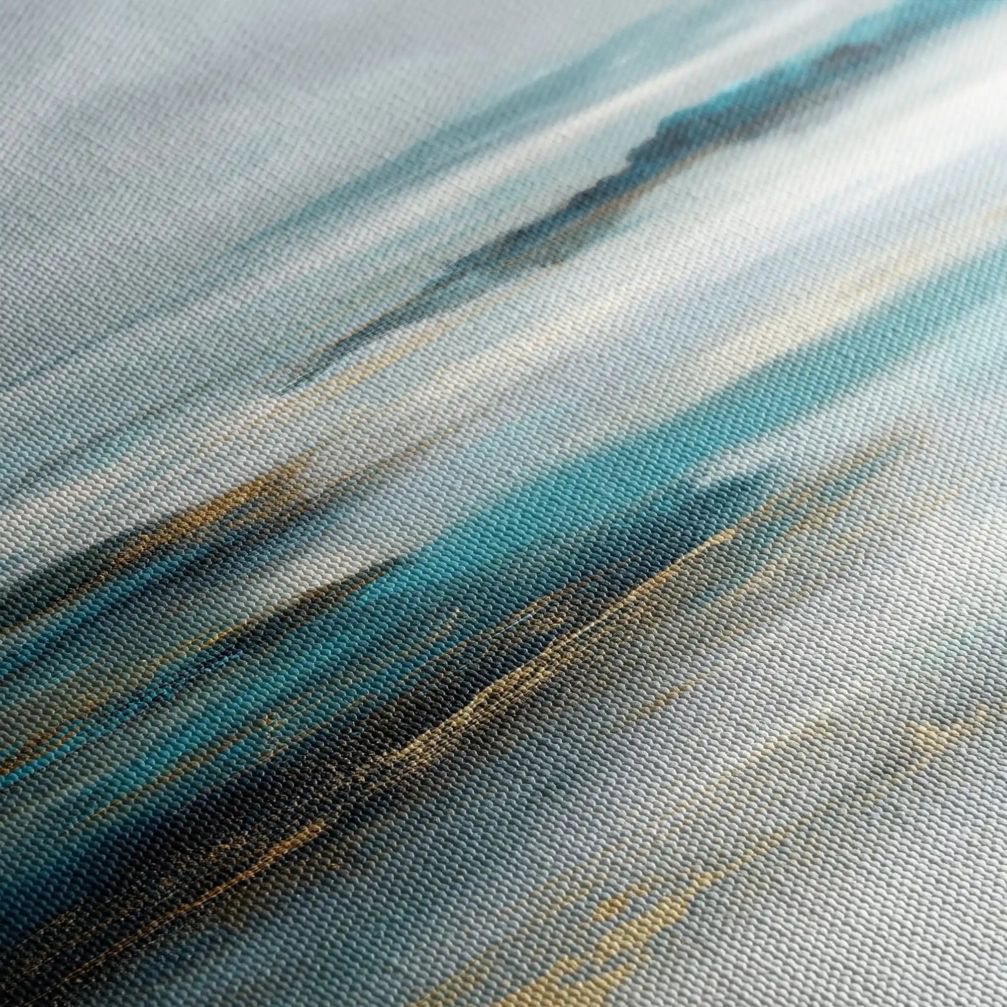 Abstract 773 Canvas Art 60 x 60 cm / Black