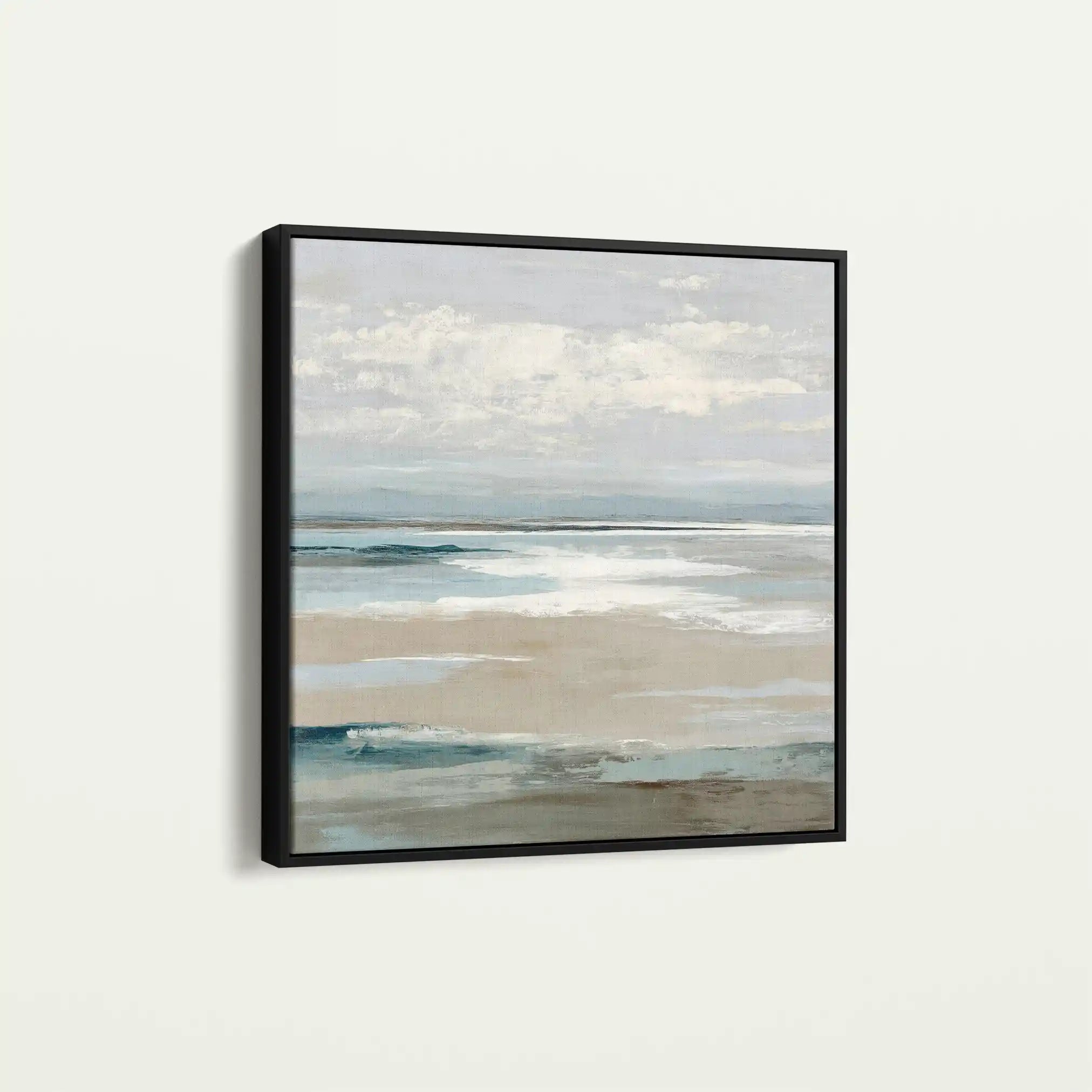 Abstract 784 Canvas Art 60 x 60 cm / Black