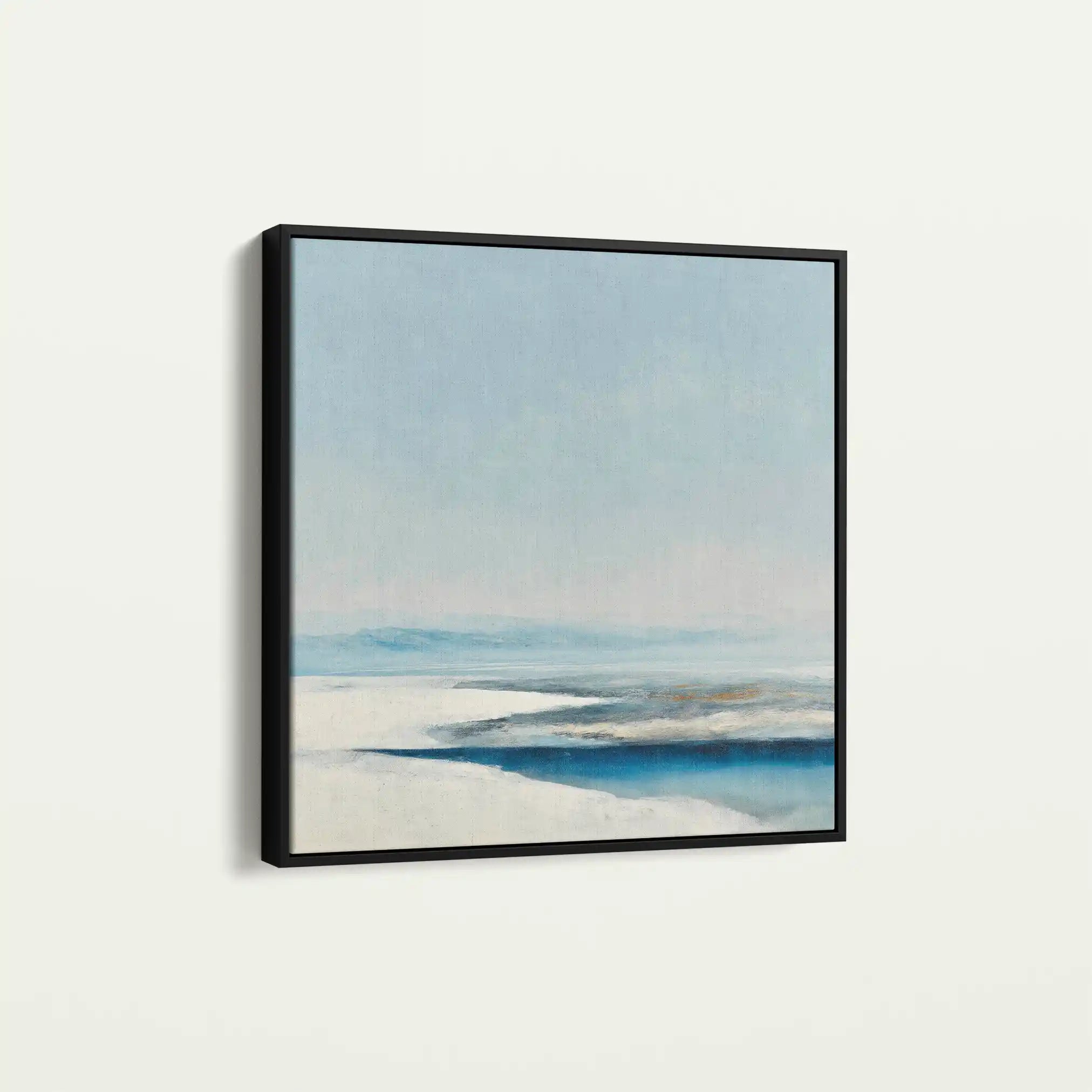 Abstract 790 Canvas Art 60 x 60 cm / Black