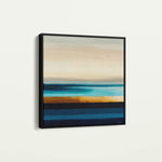 Abstract 792 Canvas Art 60 x 60 cm / Black