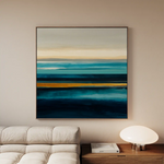 Abstract 793 Canvas Art 60 x 60 cm / Black