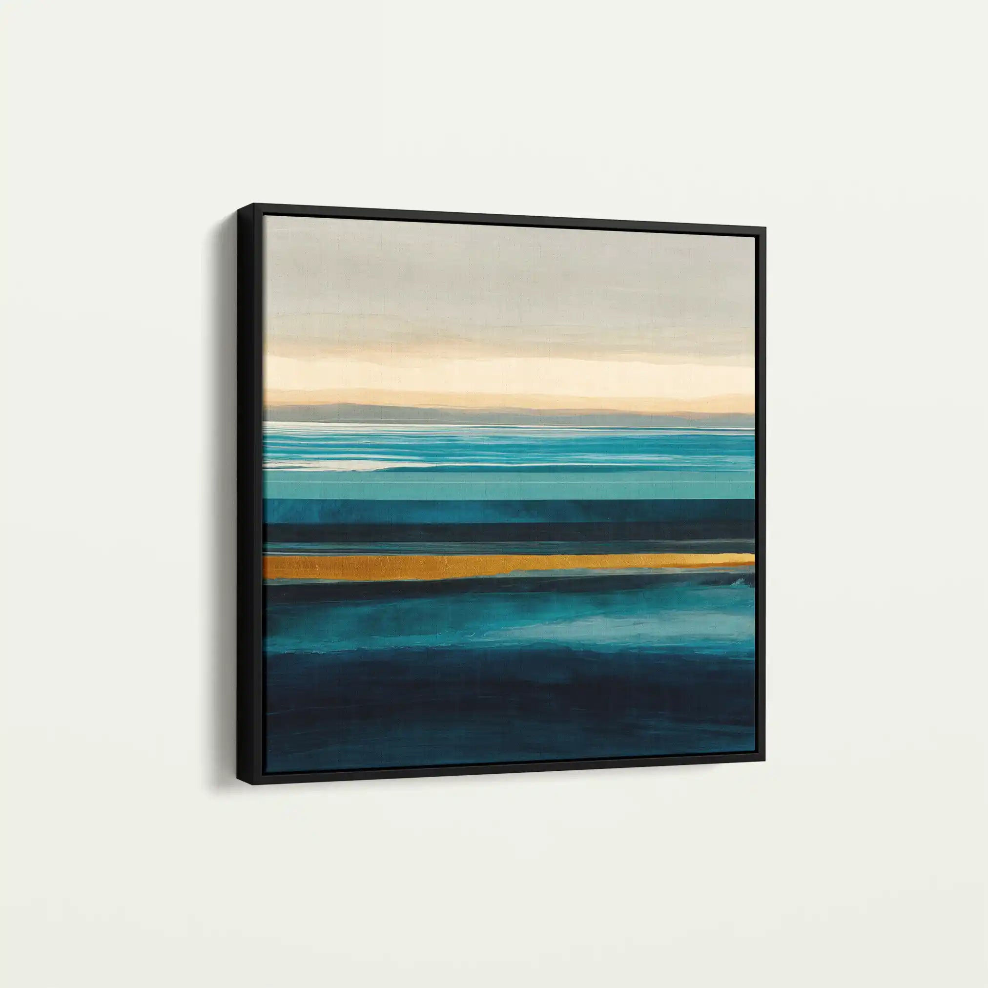Abstract 793 Canvas Art 60 x 60 cm / Black