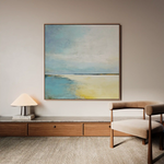 Abstract 798 Canvas Art 60 x 60 cm / Black