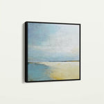 Abstract 798 Canvas Art 60 x 60 cm / Black