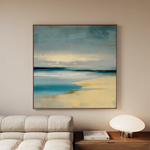 Abstract 799 Canvas Art 60 x 60 cm / Black