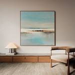 Abstract 804 Canvas Art 60 x 60 cm / Black