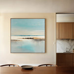 Abstract 804 Canvas Art 60 x 60 cm / Black