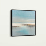 Abstract 804 Canvas Art 60 x 60 cm / Black