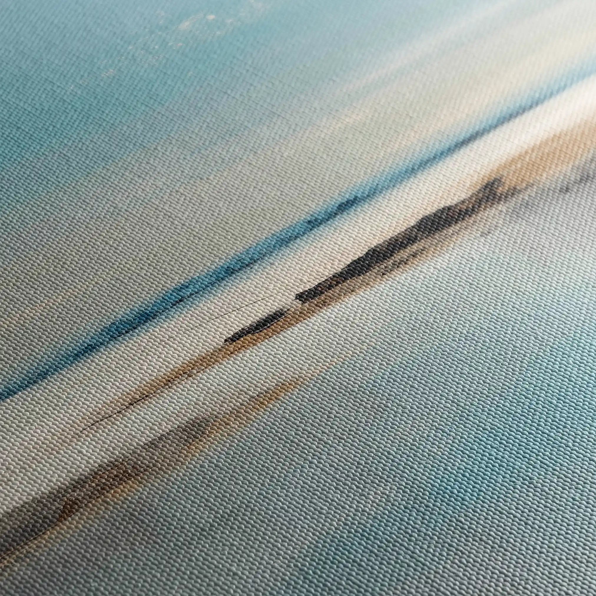 Abstract 804 Canvas Art 60 x 60 cm / Black