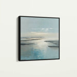 Abstract 805 Canvas Art 60 x 60 cm / Black