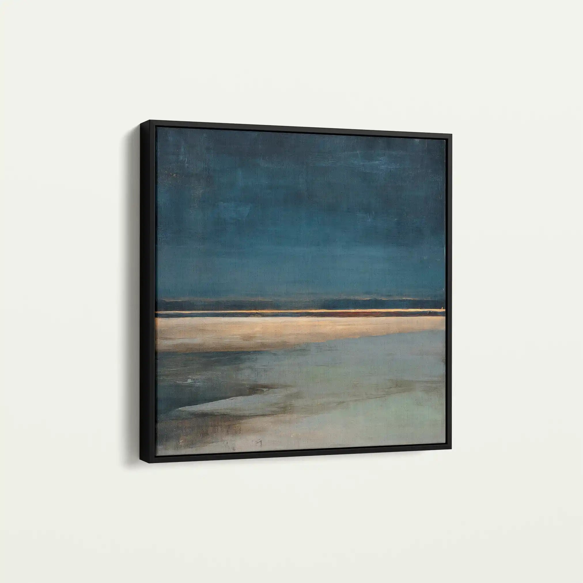 Abstract 806 Canvas Art 60 x 60 cm / Black