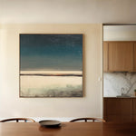 Abstract 807 Canvas Art 60 x 60 cm / Black