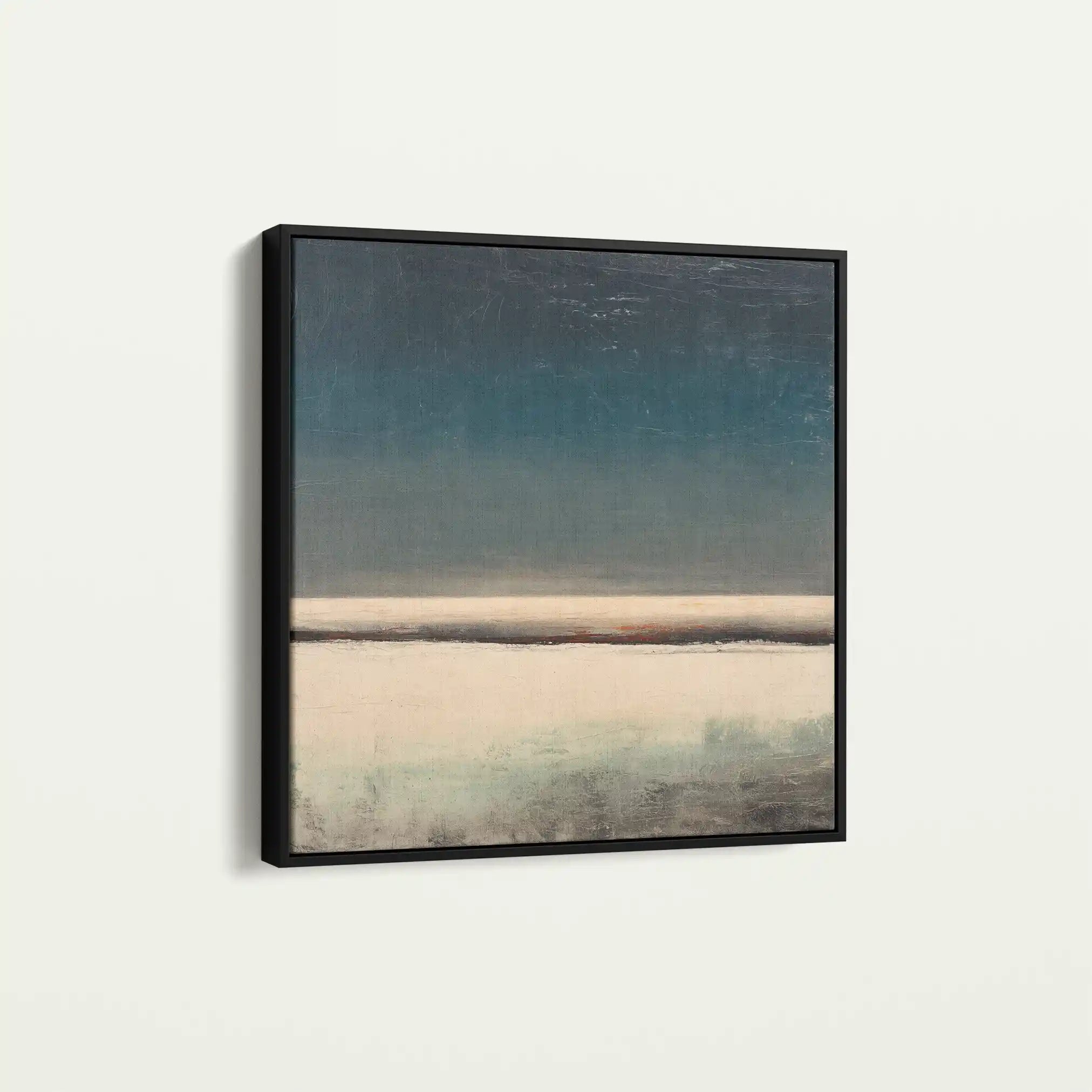 Abstract 807 Canvas Art 60 x 60 cm / Black