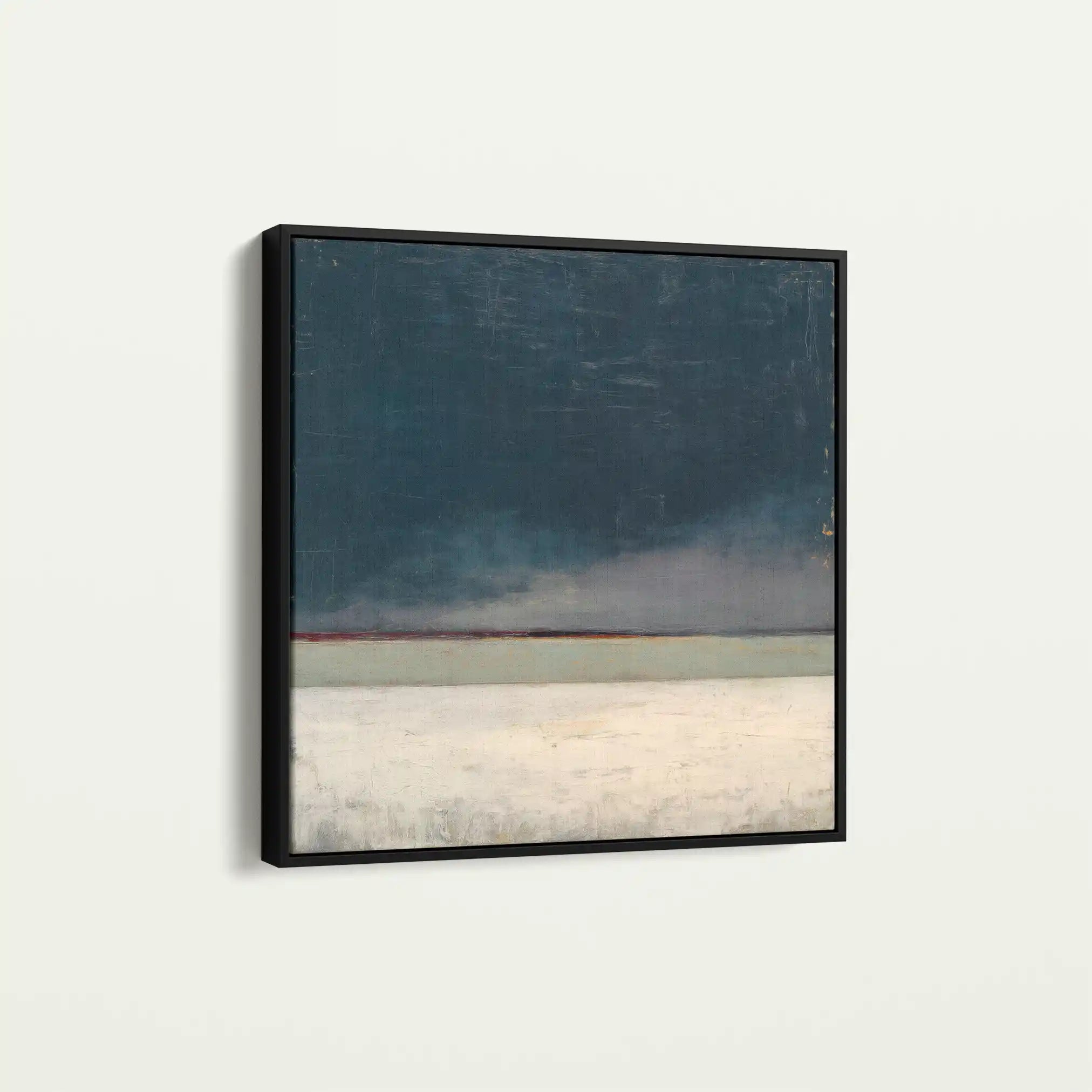 Abstract 809 Canvas Art 60 x 60 cm / Black