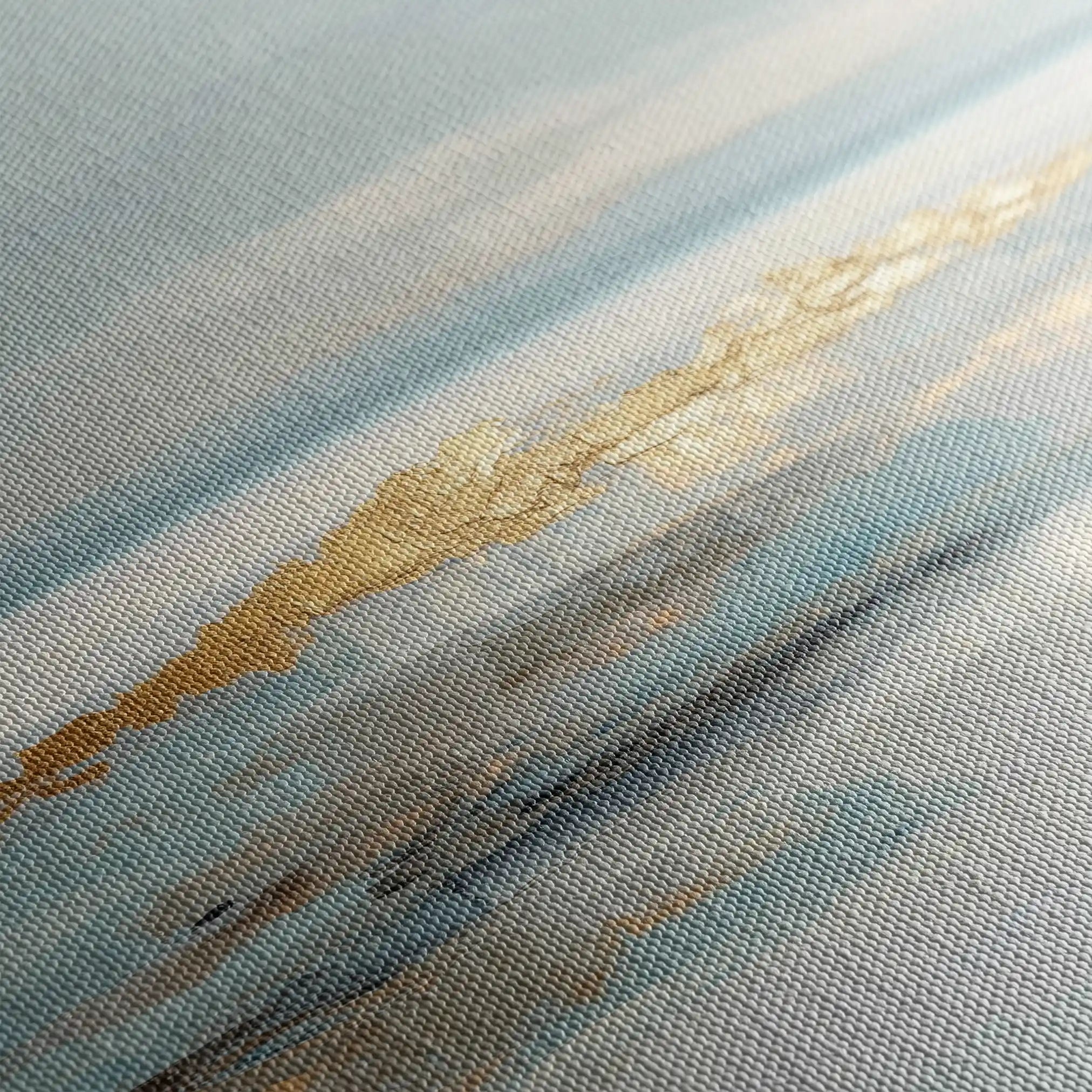 Abstract 810 Canvas Art 60 x 60 cm / Black