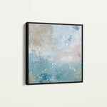 Abstract 816 Canvas Art 60 x 60 cm / Black