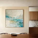 Abstract 817 Canvas Art 60 x 60 cm / Black