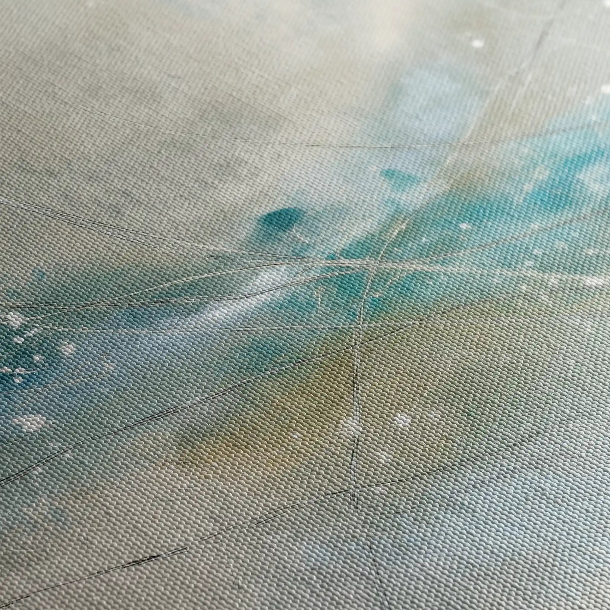 Abstract 817 Canvas Art 60 x 60 cm / Black