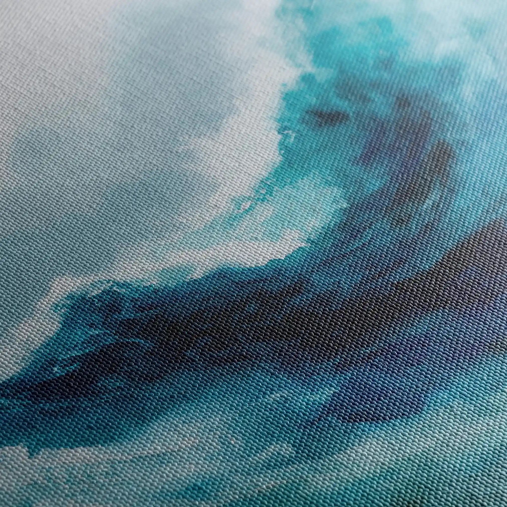 Abstract 819 Canvas Art 60 x 60 cm / Black