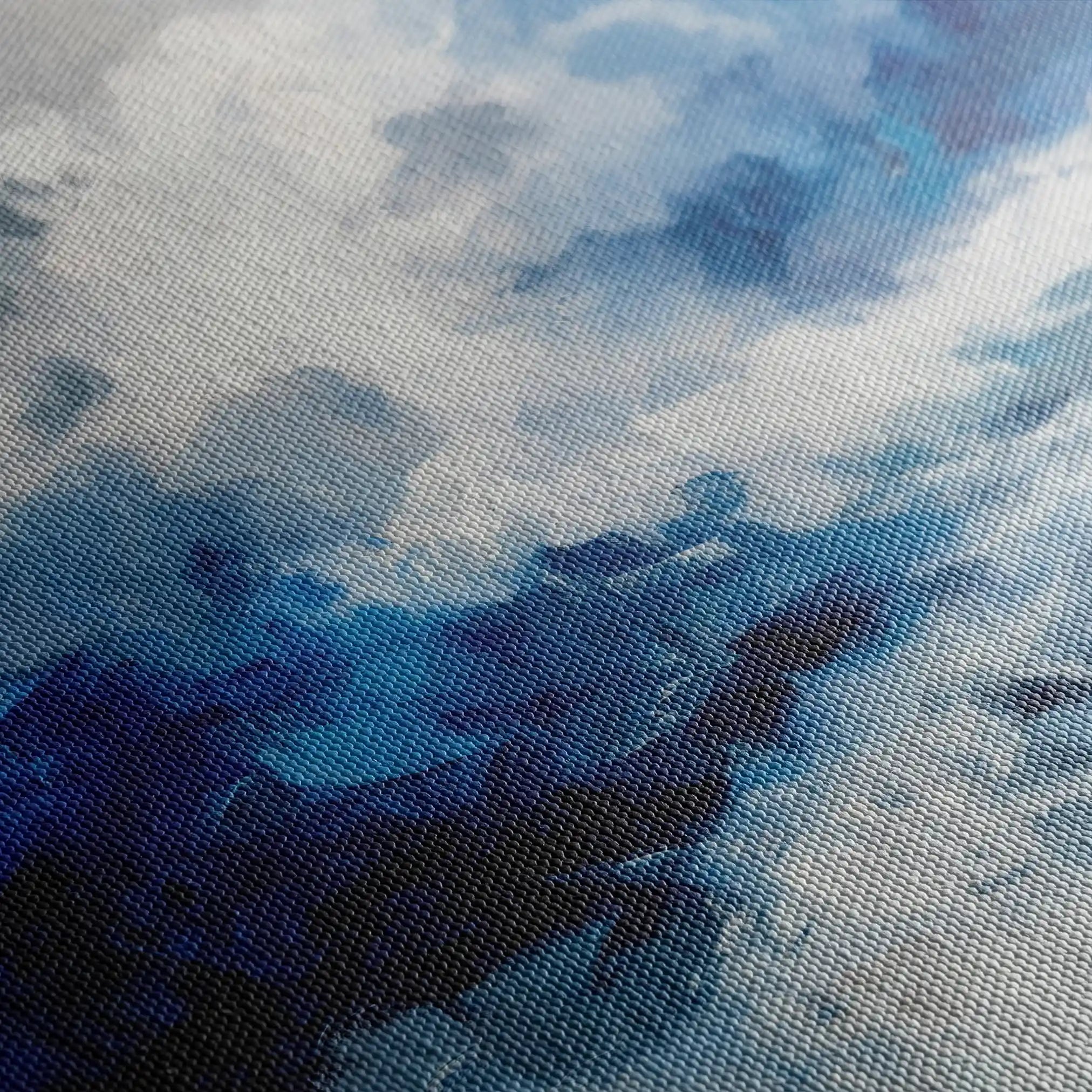 Abstract 826 Canvas Art 60 x 60 cm / Black