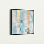 Abstract 829 Canvas Art 60 x 60 cm / Black