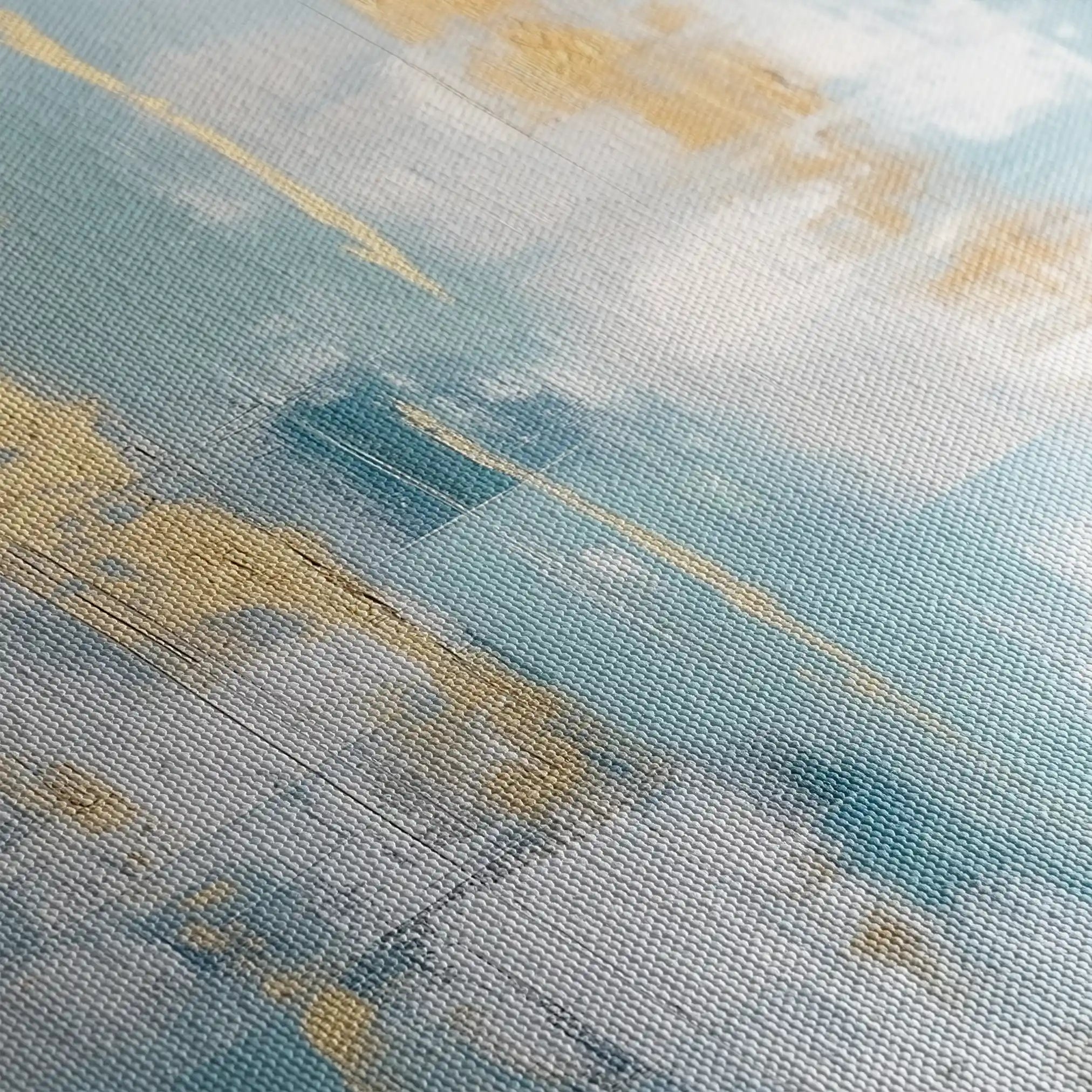 Abstract 829 Canvas Art 60 x 60 cm / Black