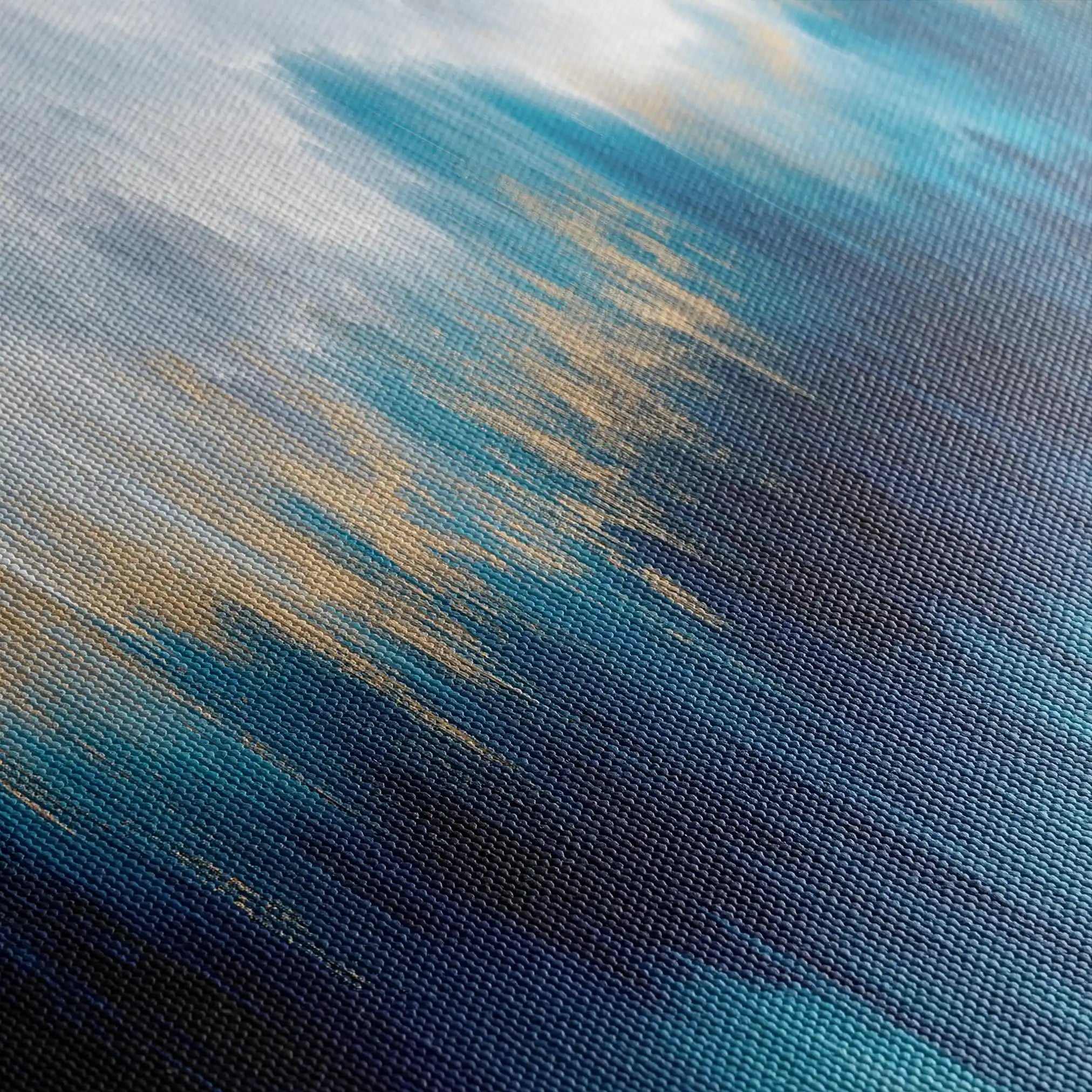 Abstract 830 Canvas Art 60 x 60 cm / Black