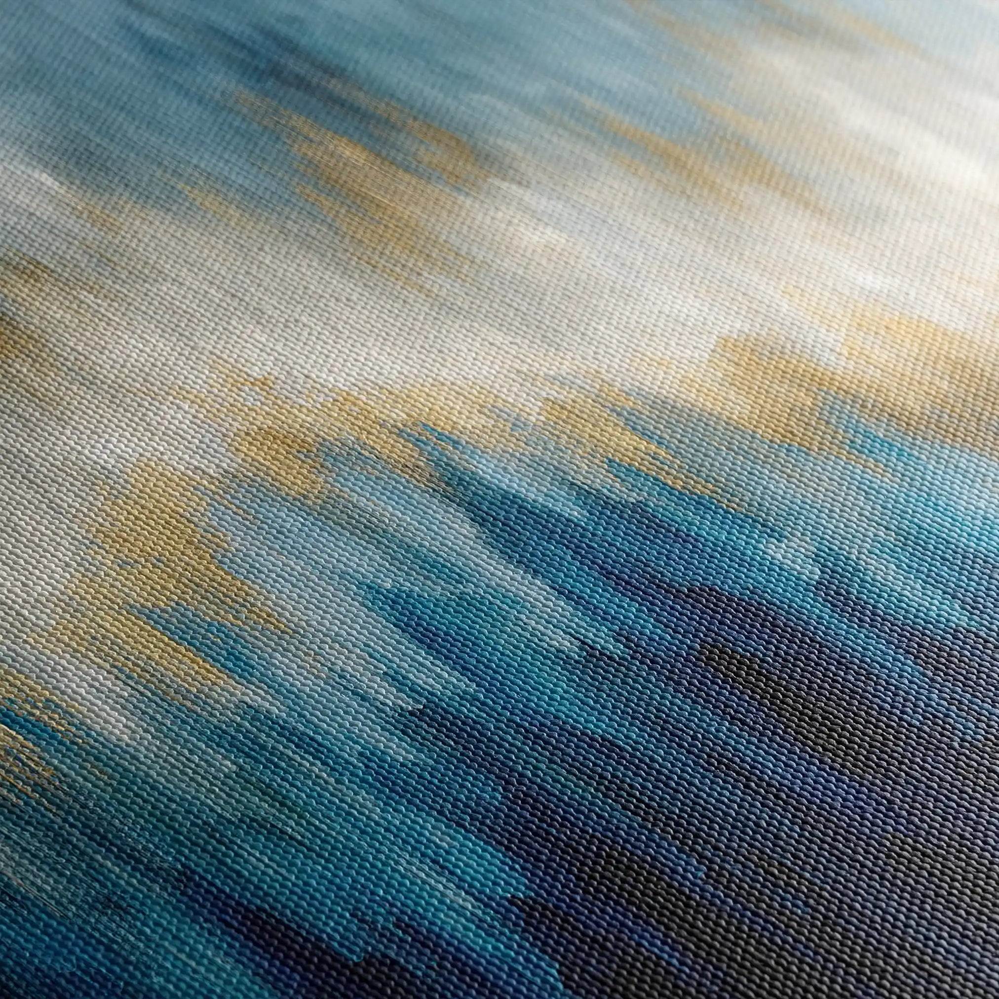 Abstract 831 Canvas Art 60 x 60 cm / Black