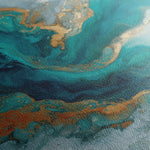 Abstract 832 Canvas Art 60 x 60 cm / Black