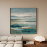 Abstract 841 Canvas Art 60 x 60 cm / Black