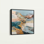 Abstract 844 Canvas Art 60 x 60 cm / Black