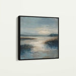 Abstract 848 Canvas Art 60 x 60 cm / Black