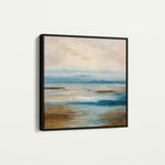 Abstract 849 Canvas Art 60 x 60 cm / Black