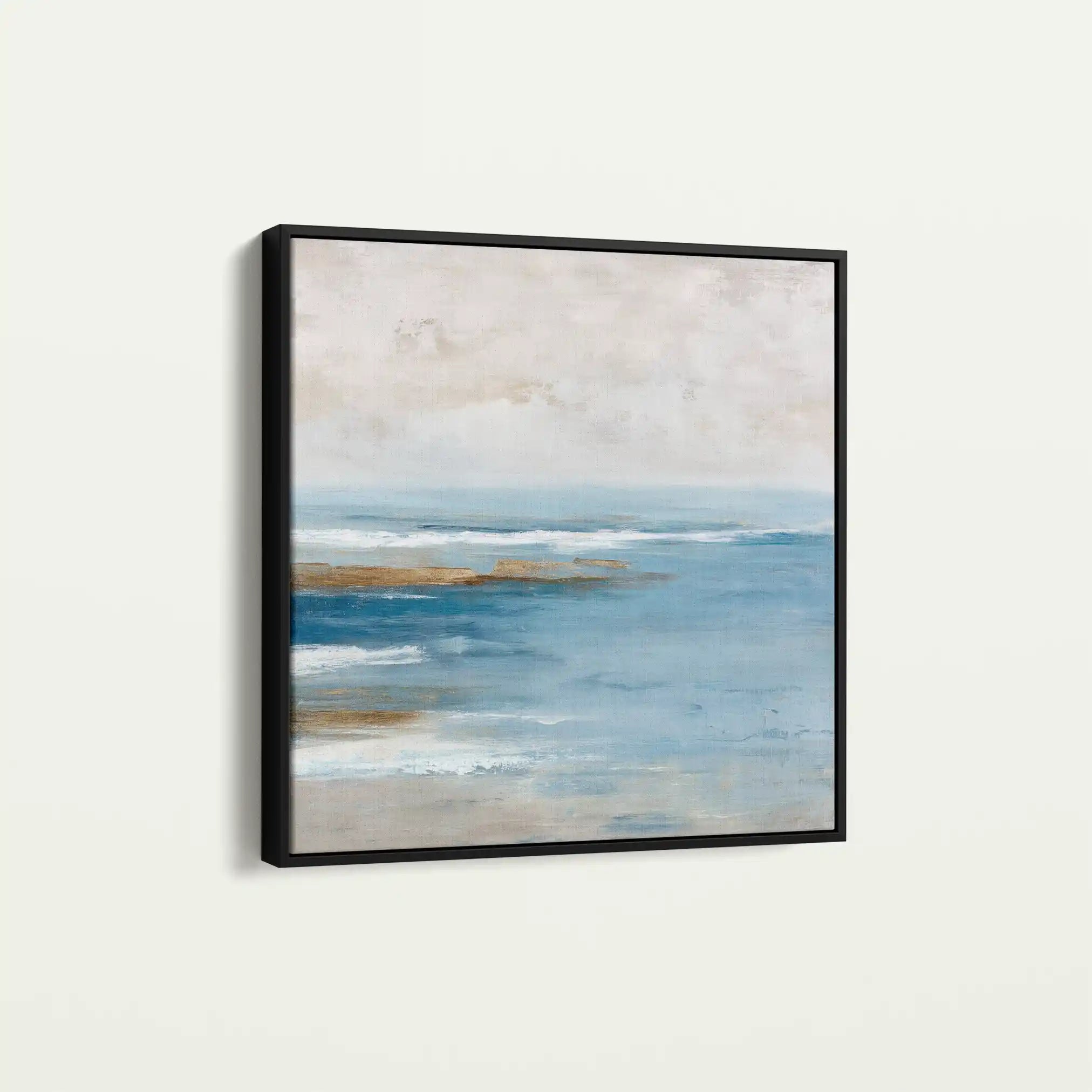 Abstract 852 Canvas Art 60 x 60 cm / Black