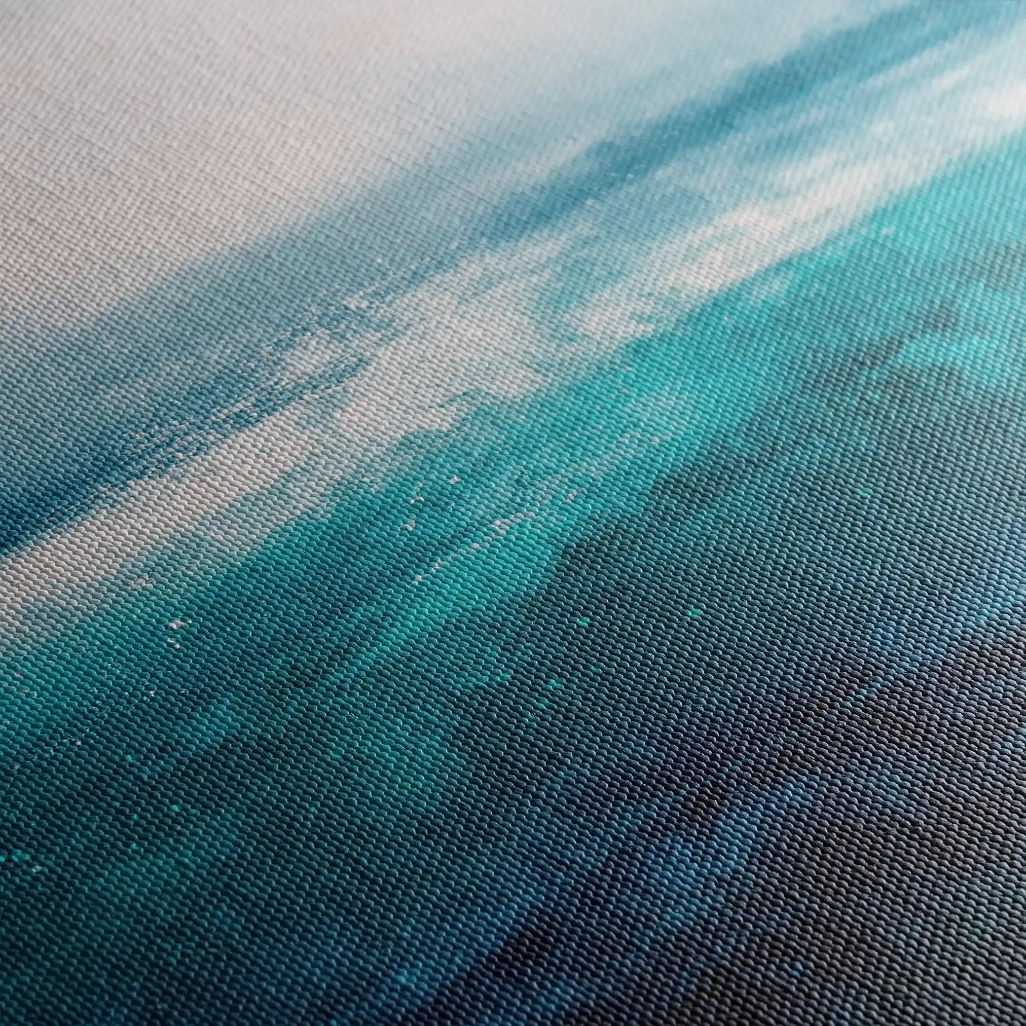 Abstract 853 Canvas Art 60 x 60 cm / Black