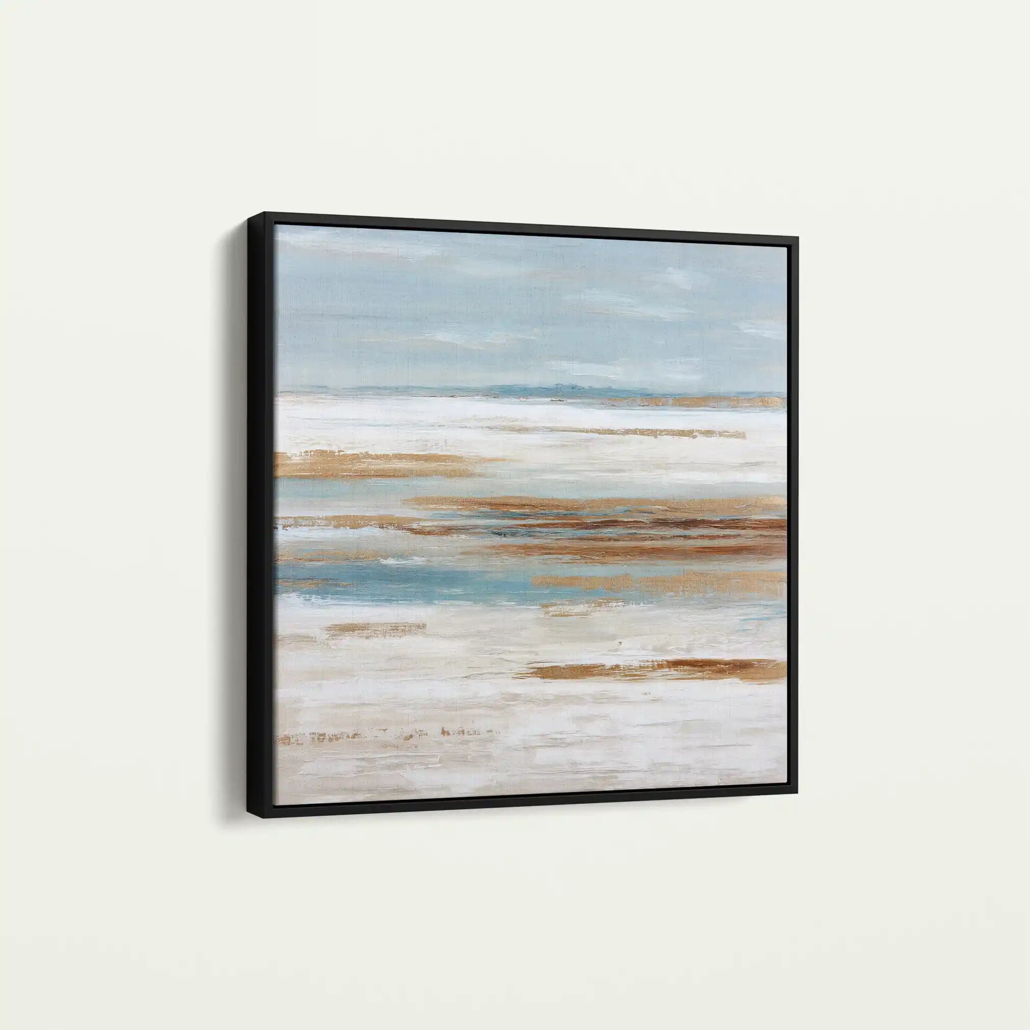 Abstract 857 Canvas Art 60 x 60 cm / Black