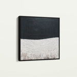 Abstract 861 Canvas Art 60 x 60 cm / Black