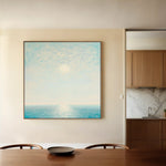 Abstract 862 Canvas Art 60 x 60 cm / Black