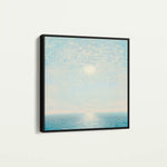 Abstract 862 Canvas Art 60 x 60 cm / Black