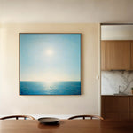 Abstract 863 Canvas Art 60 x 60 cm / Black