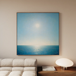 Abstract 863 Canvas Art 60 x 60 cm / Black