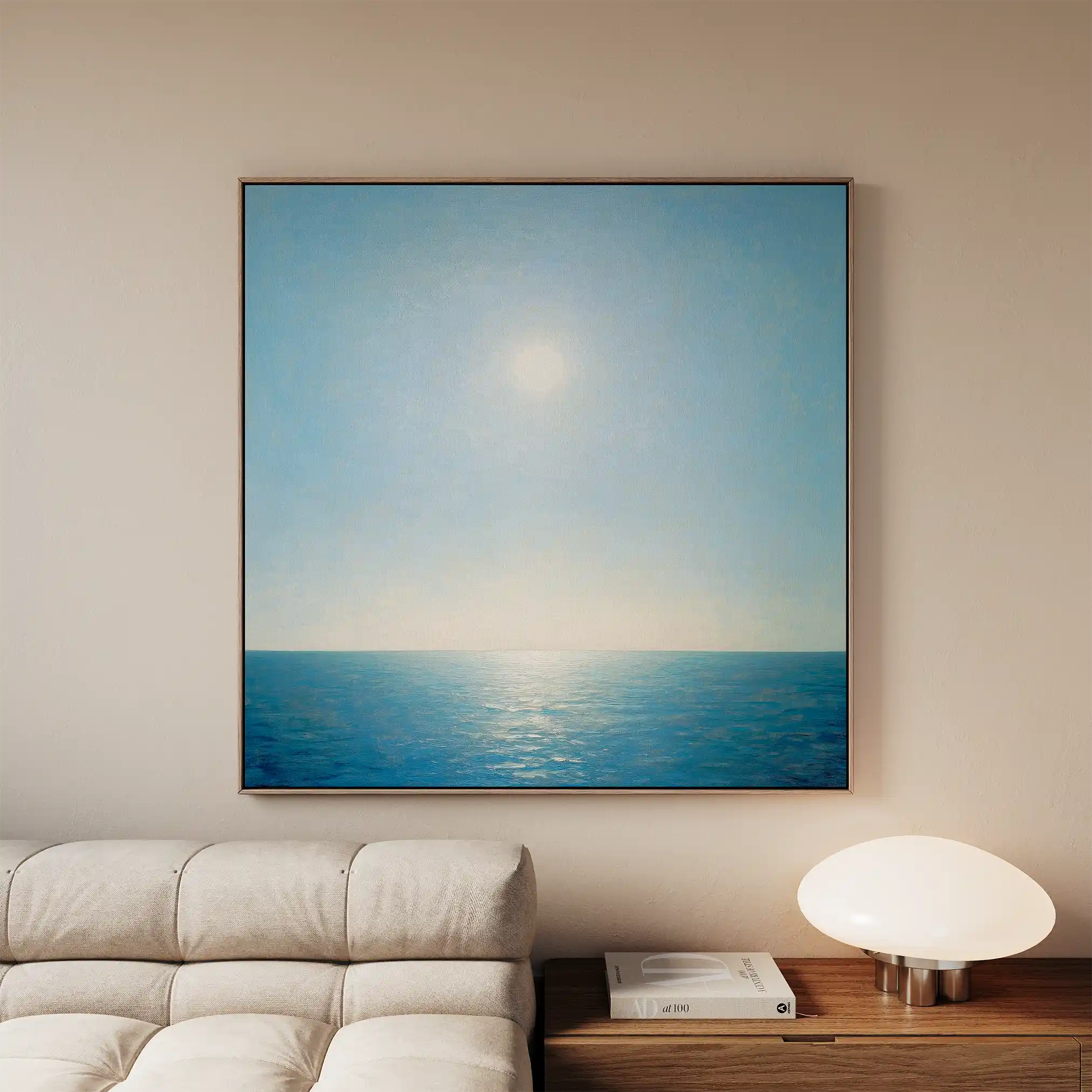 Abstract 863 Canvas Art 60 x 60 cm / Black