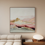 Abstract 868 Canvas Art 60 x 60 cm / Black