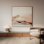 Abstract 868 Canvas Art 60 x 60 cm / Black