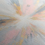 Abstract 871 Canvas Art 60 x 60 cm / Black