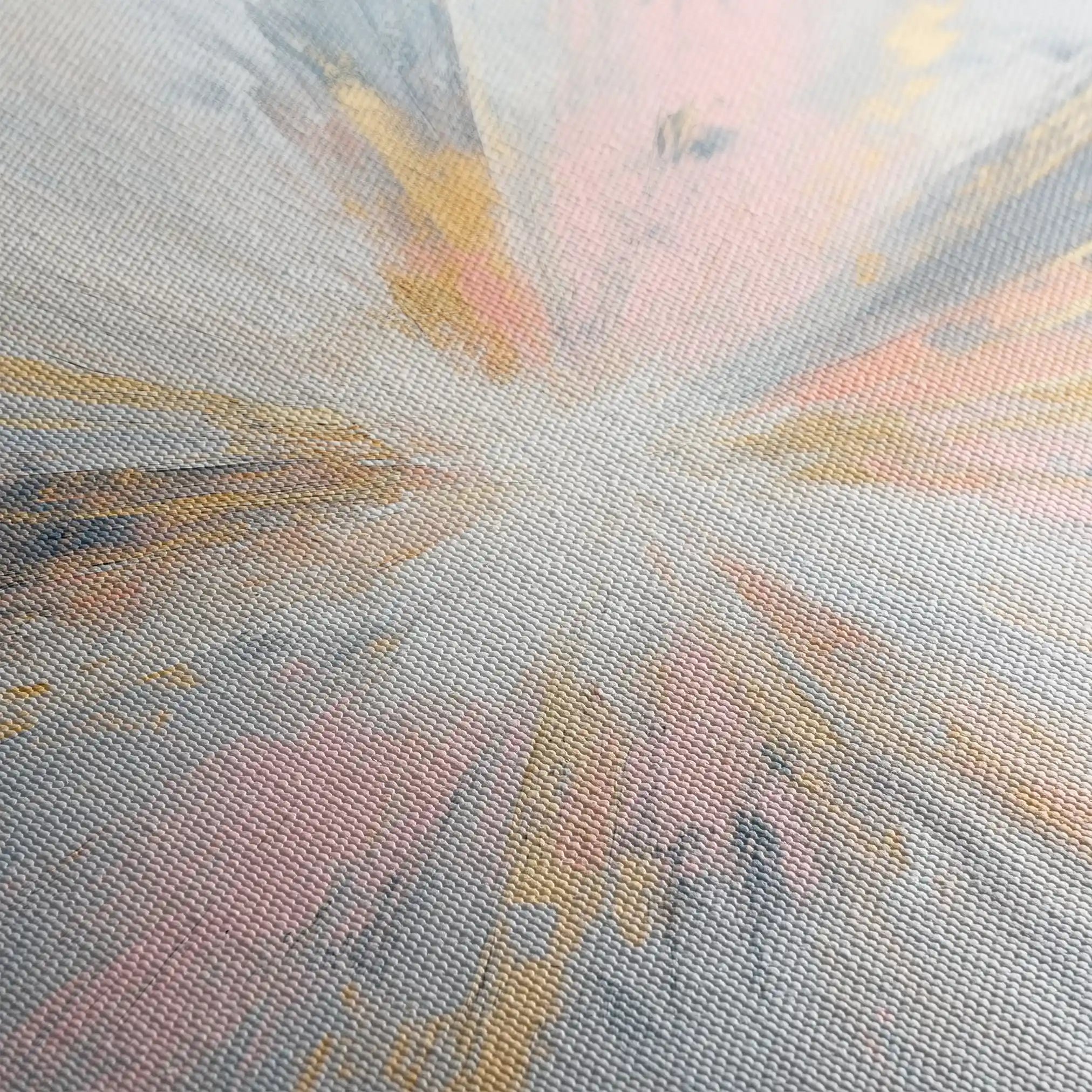 Abstract 871 Canvas Art 60 x 60 cm / Black