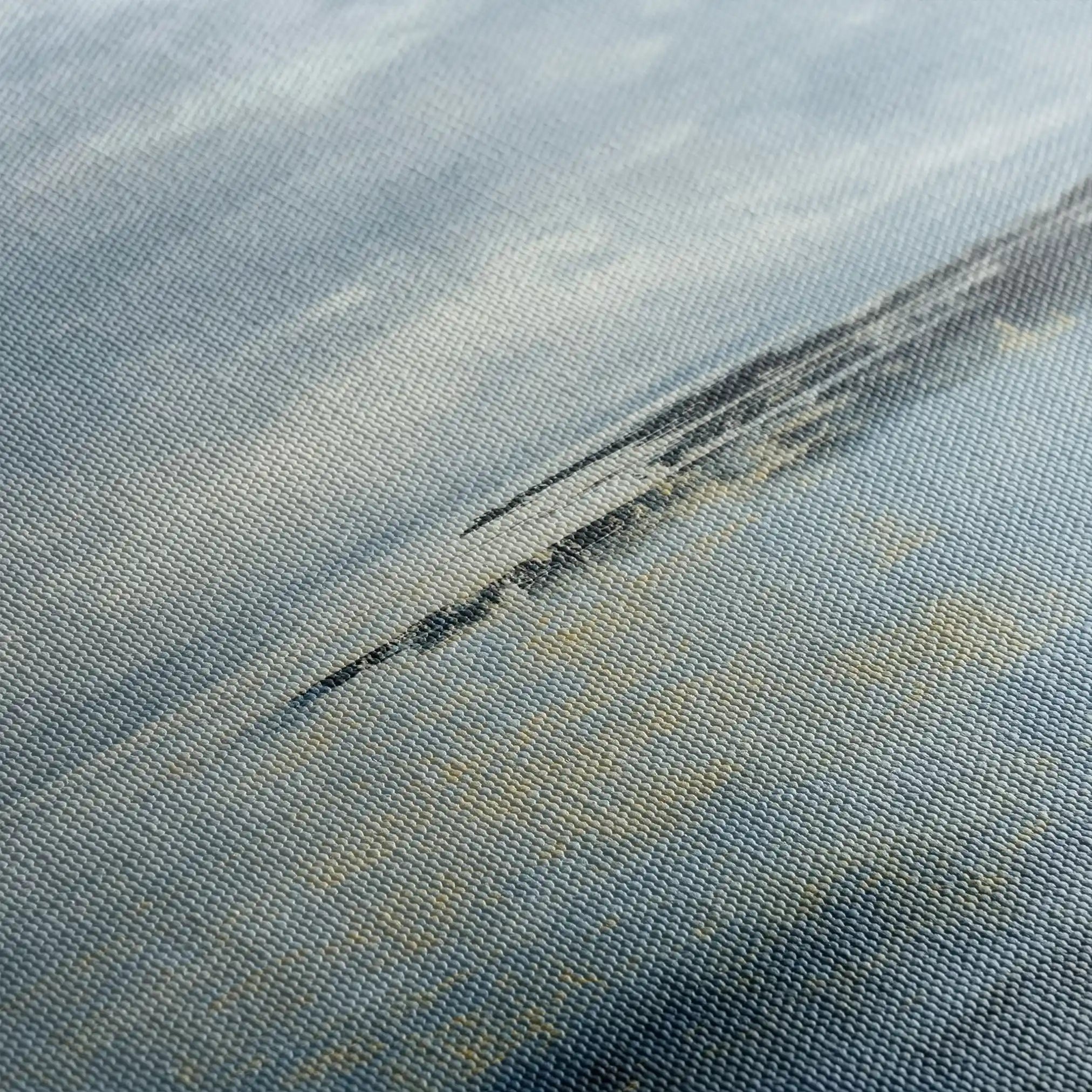 Abstract 872 Canvas Art 60 x 60 cm / Black