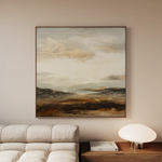 Abstract 874 Canvas Art 60 x 60 cm / Black