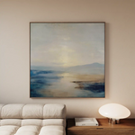 Abstract 877 Canvas Art 60 x 60 cm / Black